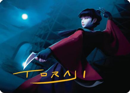 Mai, Jaded Edge Art Card Gold Stamped (ASTLA-010) - Art Series: Avatar: The Last Airbender