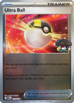 Ultra Ball (North America International Championship) (131/132) - Reverse Holofoil League & Championship Cards - Common