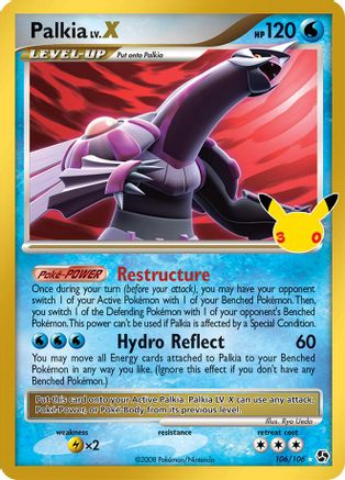 Palkia LV.X (106/null) - Holofoil ME 30th Celebration Classic Collection - Classic Collection