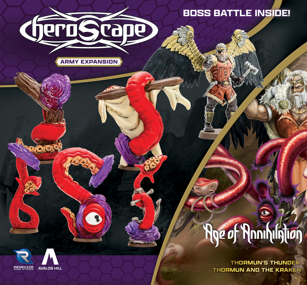 Heroscape: Thormun and The Kraken Army Expansion