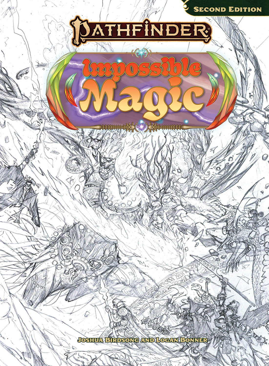 Pathfinder 2E: Impossible Magic (Sketch Cover)