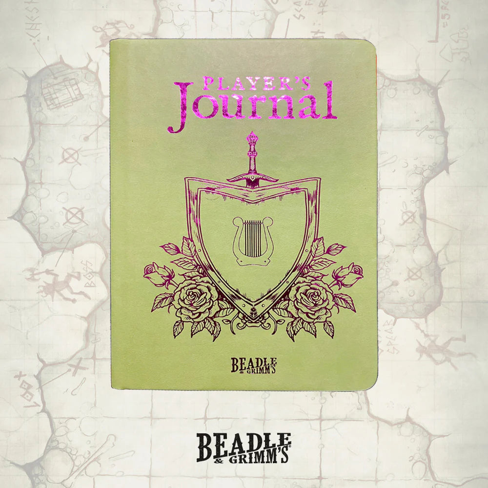 Beadle & Grimm's Player's Journal (Sage Green Heraldry)