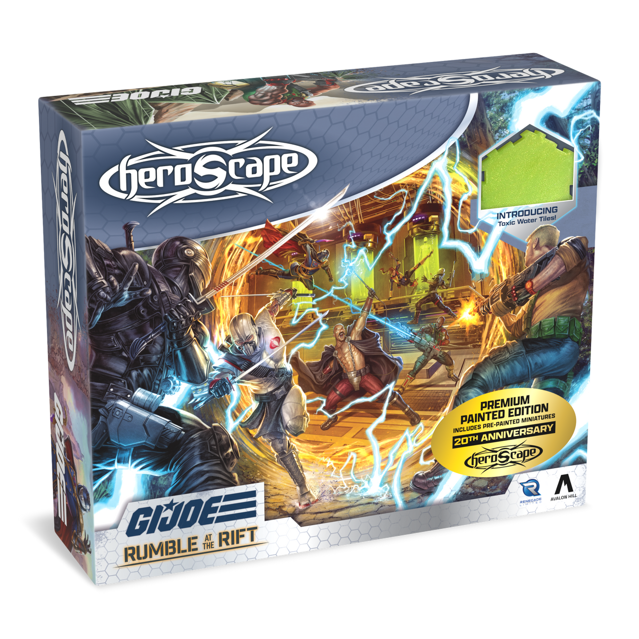 G.I. JOE Heroscape: Rumble at the Rift Battle Box (Painted)