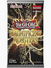 YU-GI-OH Booster: Magnificent Monsters Booster Pack