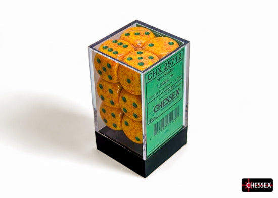 Chessex Speckled: Lotus 16mm D6 Dice Block