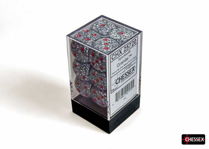 Chessex Speckled: Granite 16mm D6 Dice Block