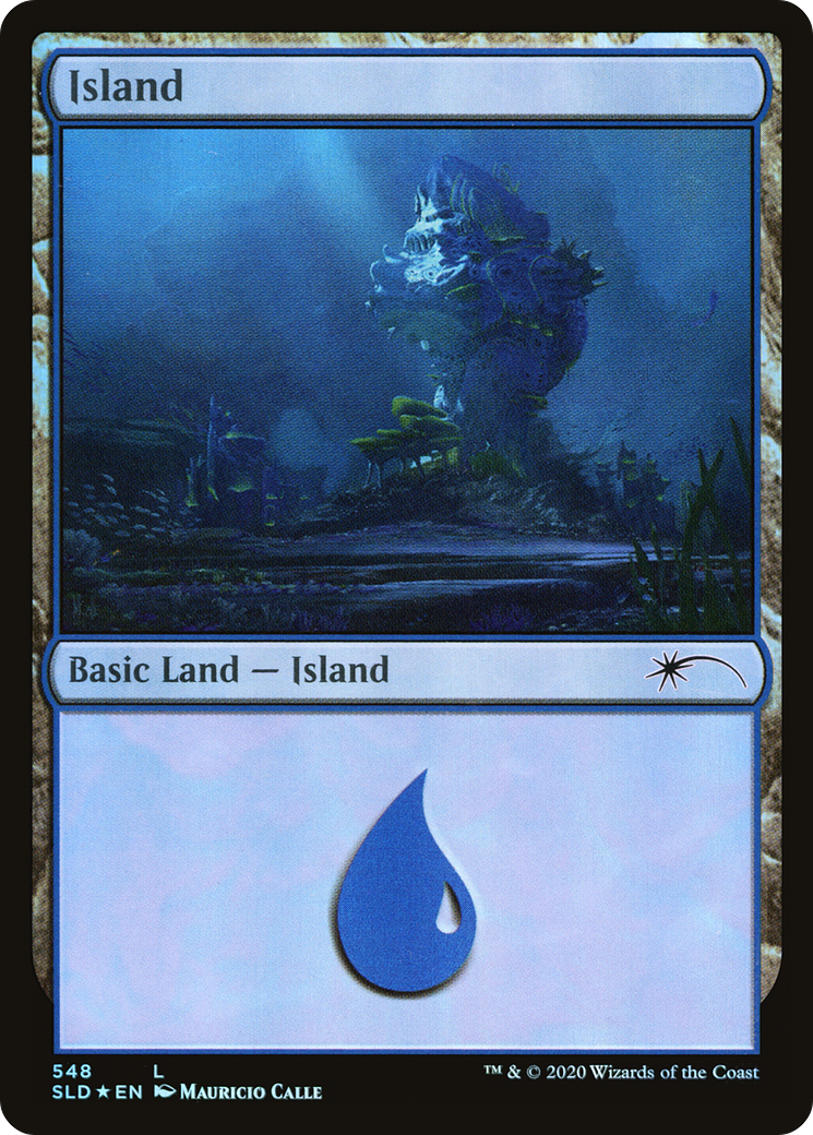 Island (Under the Sea) (548) [Secret Lair Drop Promos]