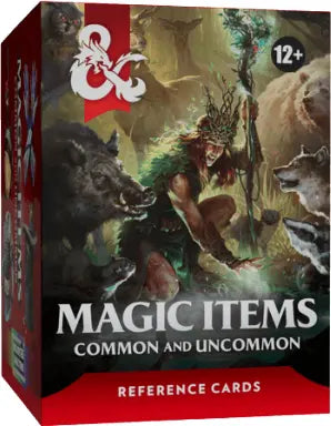 D&D Reference Cards: Magic Items Common & Uncommon