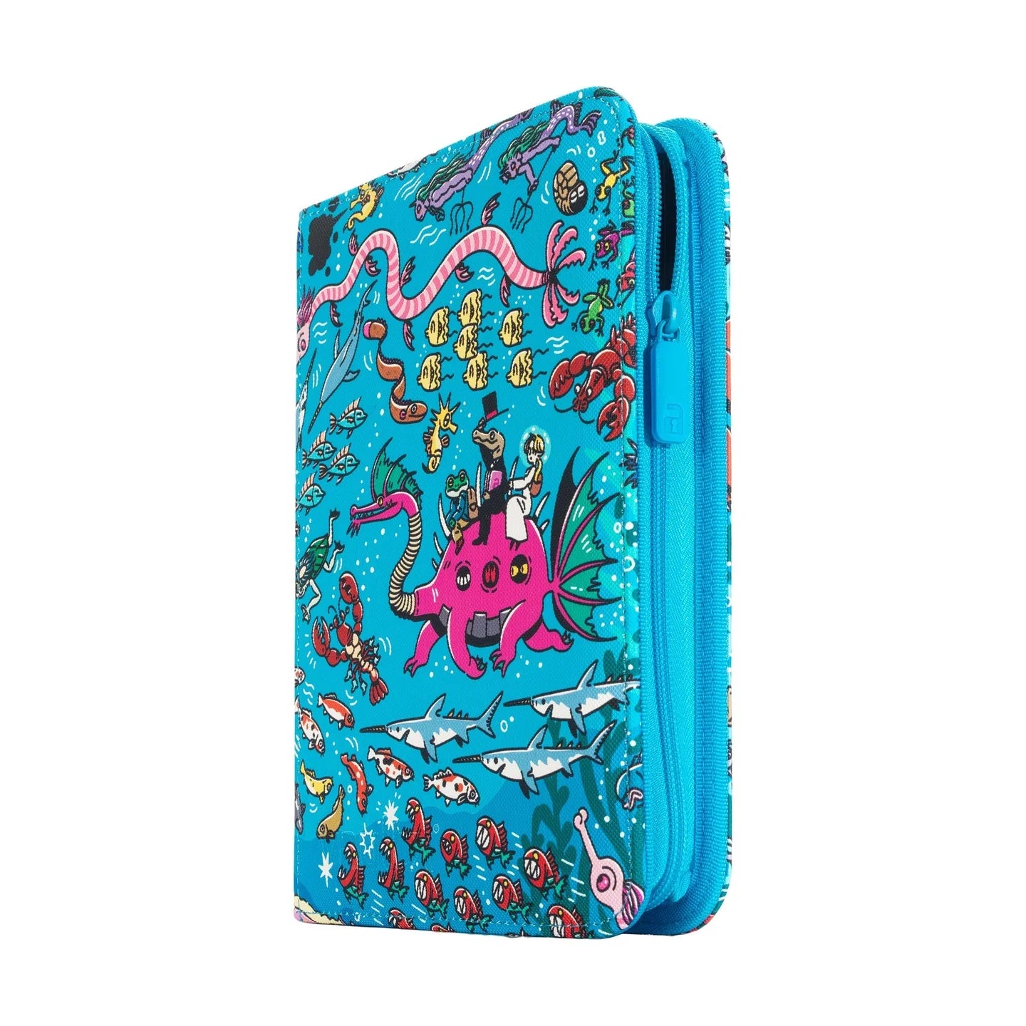 Vault X: 4-Pocket Exo-Tec® Zip Binder - Water (Osare)