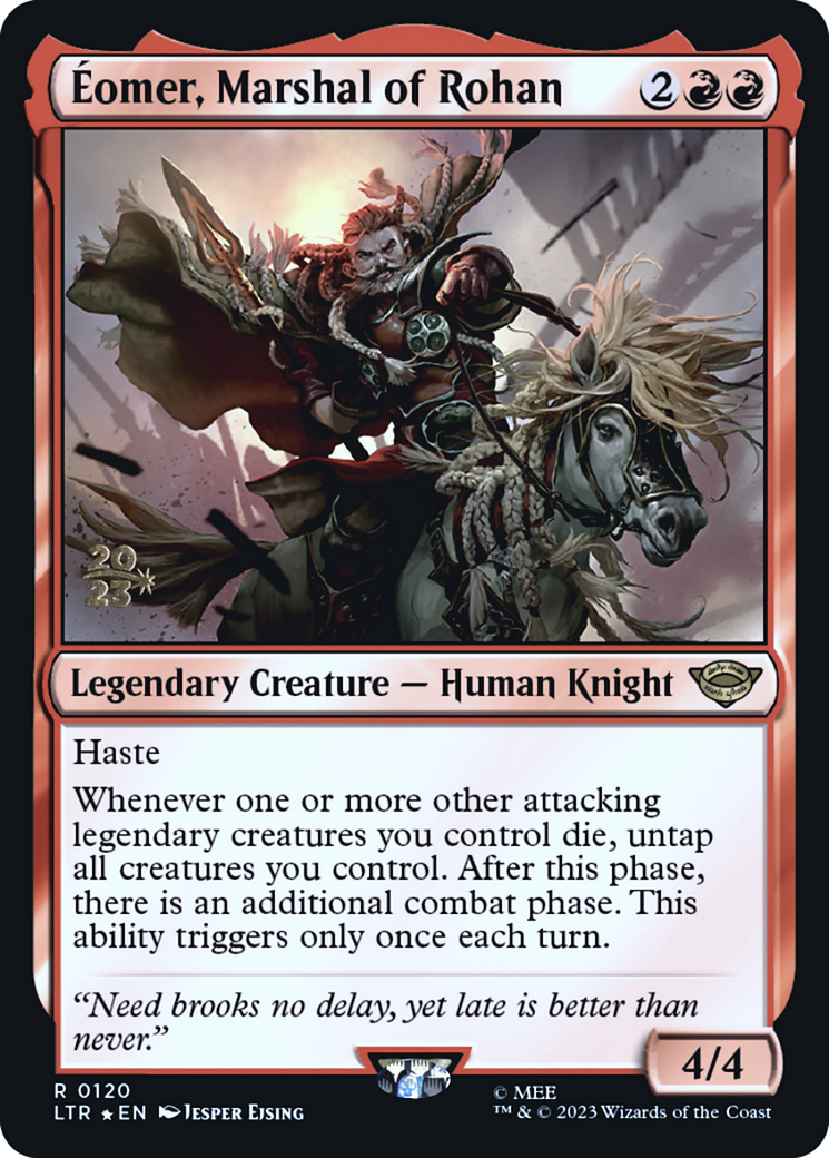 Eomer, Marshal of Rohan [The Lord of the Rings: Tales of Middle-Earth Prerelease Promos]