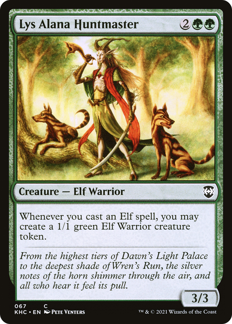 Lys Alana Huntmaster [Kaldheim Commander]