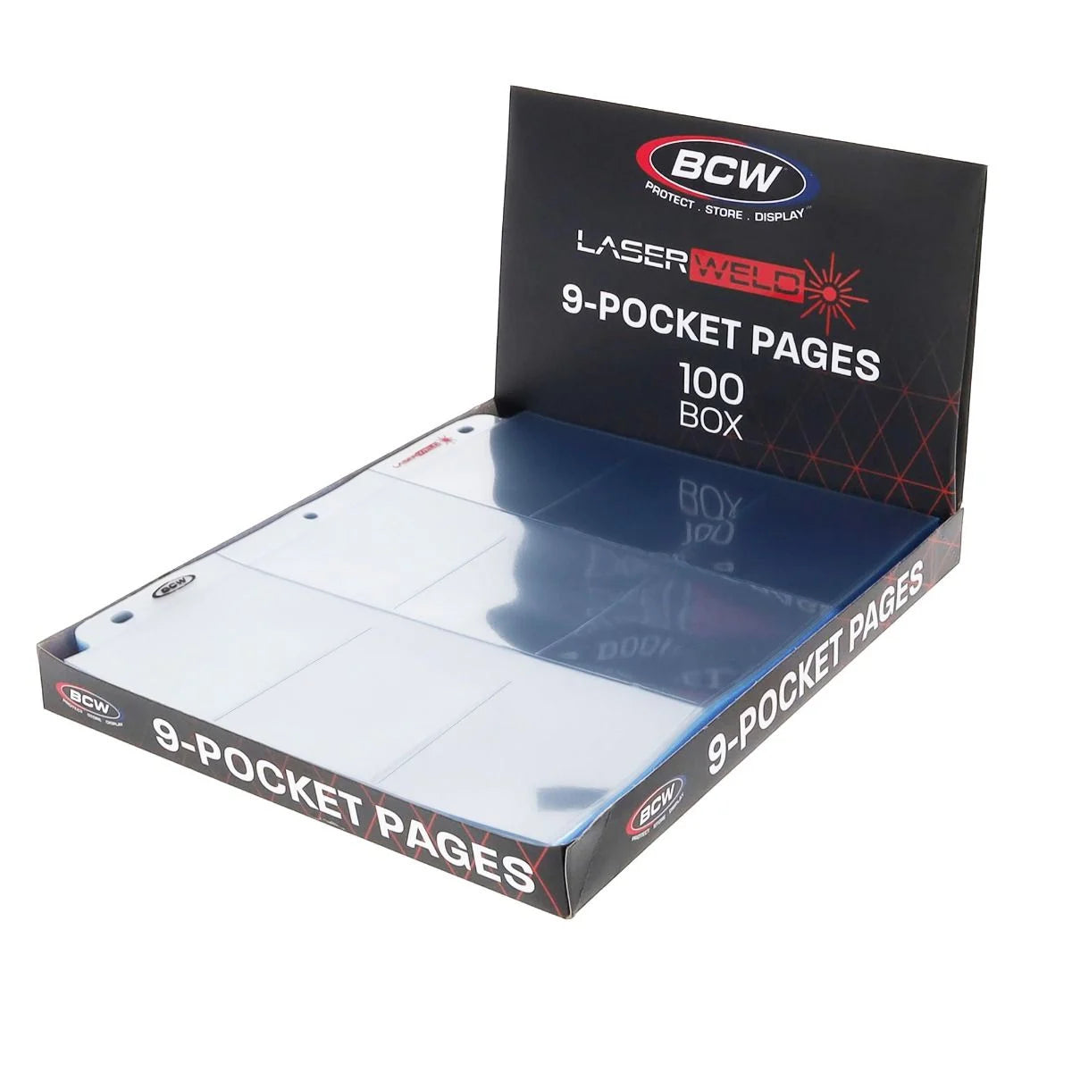 BCW Laserweld 9-Pocket Single Page