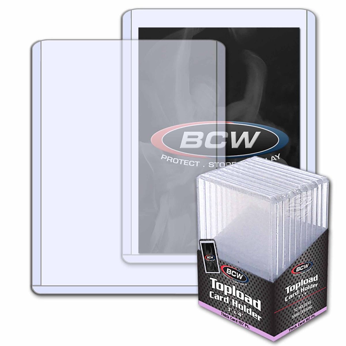 BCW Thick Card Topload Holder - 197 pt.