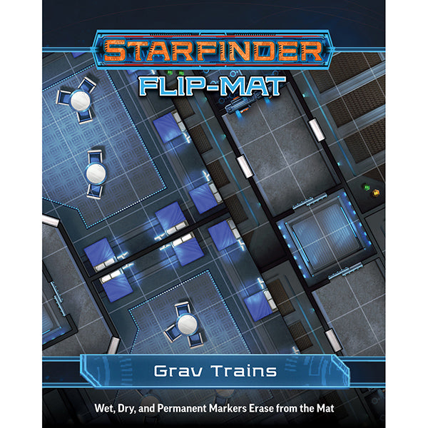 Starfinder Flip-Mat: Grav Trains