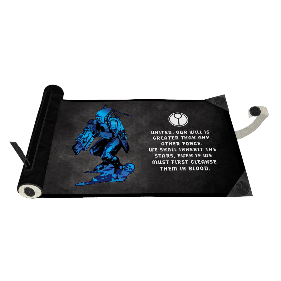 T’au Empire Premium Foil Dice Scroll for Warhammer 40,000
