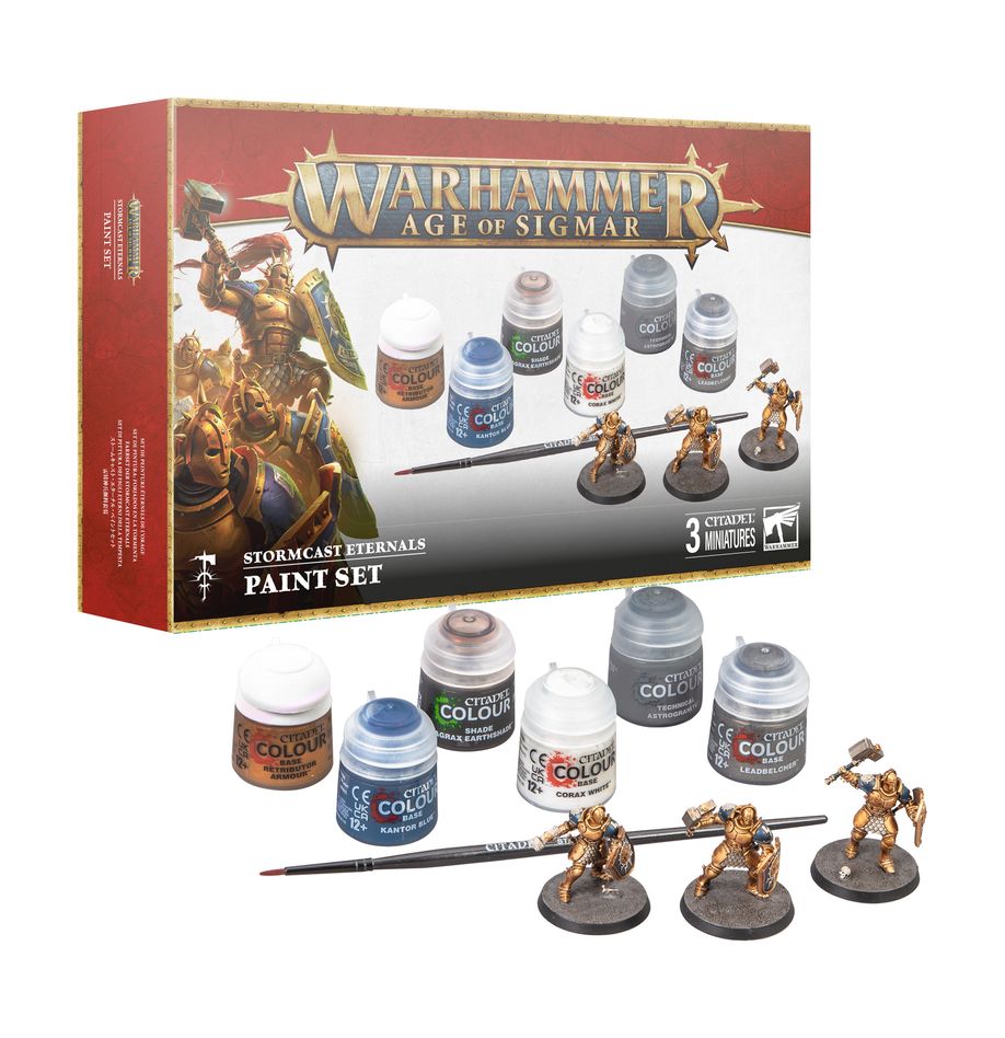 Warhammer Stormcast Eternasl Paint Set