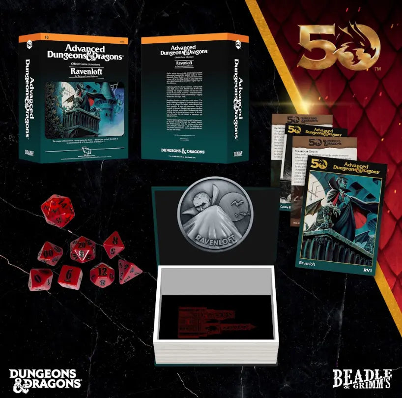 Beadle & Grimm's: Dungeons & Dragons Classic Module Dice Collection - Ravenloft