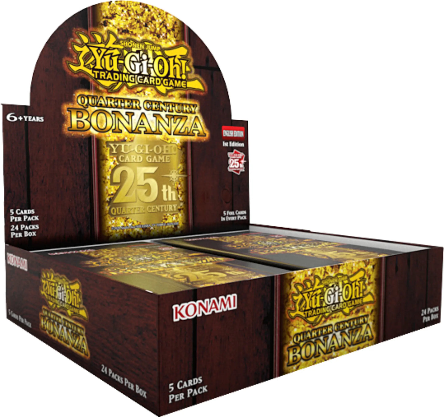 Yu-Gi-Oh! Quarter Century Bonanza Booster Display Box