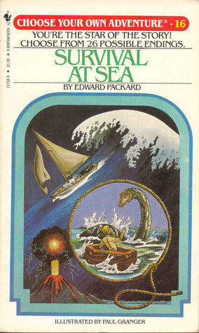 Choose Your Own Adventure Book: Survival at Sea