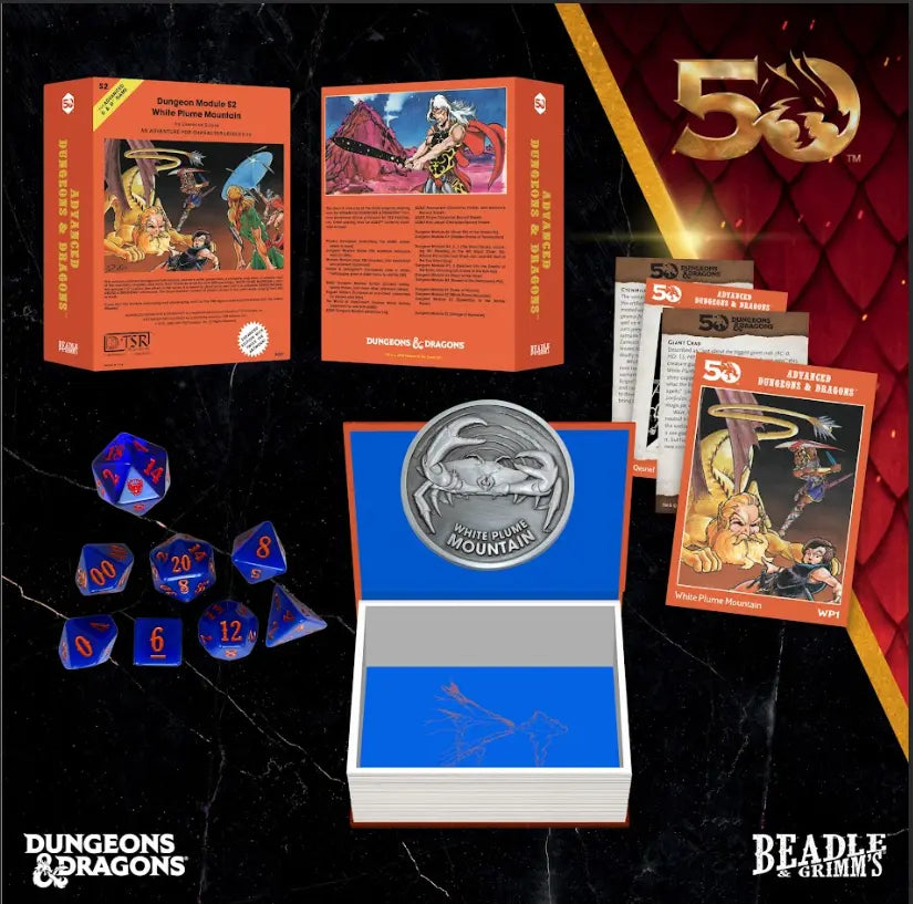 Beadle & Grimm's: Dungeons & Dragons Classic Module Dice Collection - White Plume Mountain