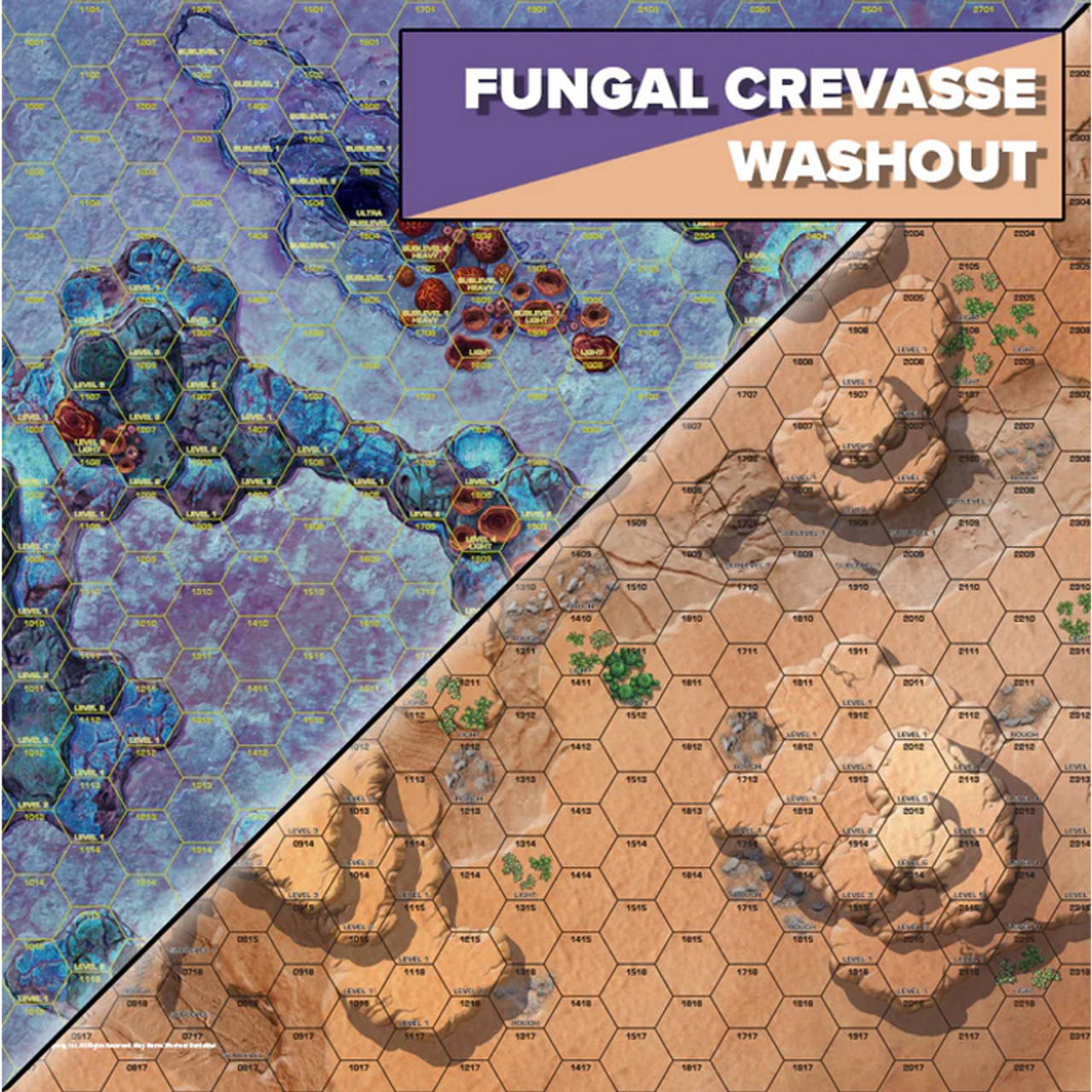BattleTech - Alien Worlds: Fungal Crevasse / Washout