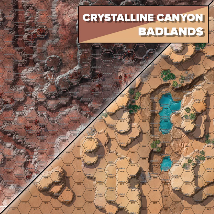 BattleTech - Alien Worlds: Canyon / Badlands