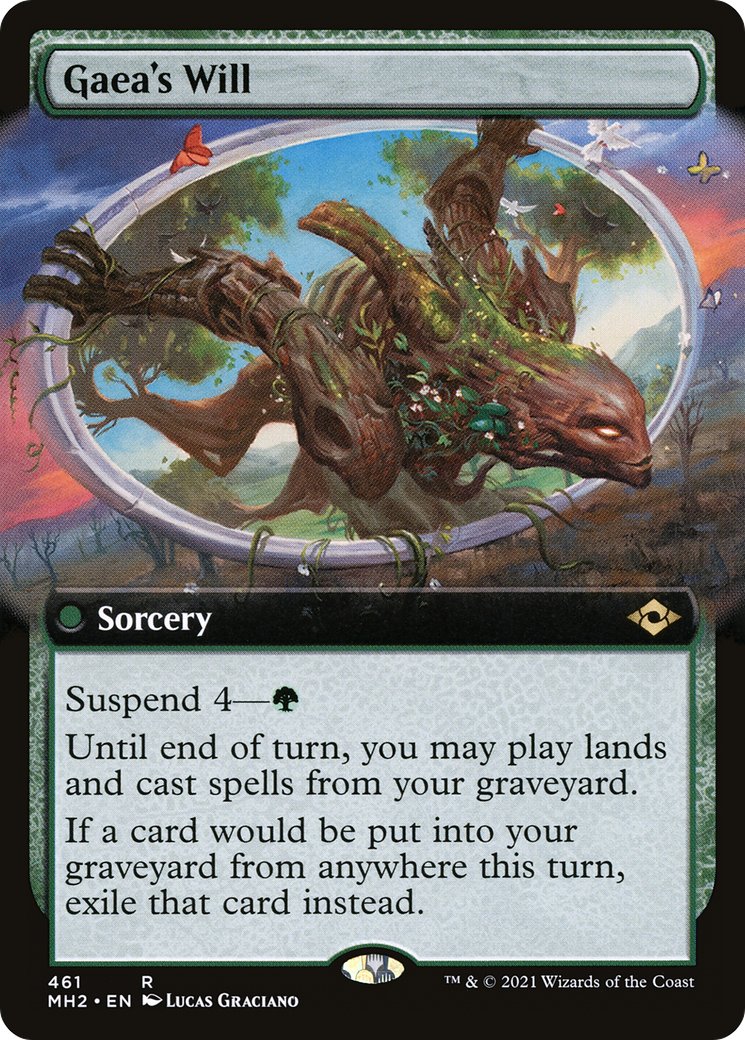 Gaea's Will (Extended Art) [Modern Horizons 2]