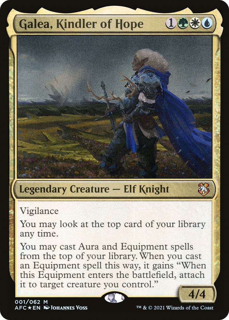 Galea, Kindler of Hope [Dungeons & Dragons: Adventures in the Forgotten Realms Commander]