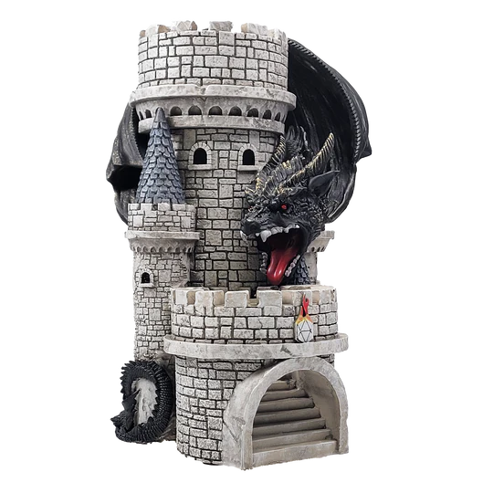 Forged Gaming Dragon's Keep Dice Tower: Black