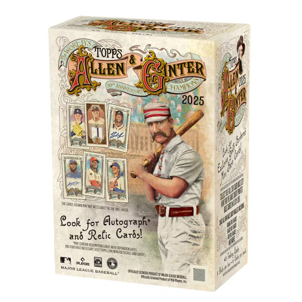 Topps 2025 Allen & Ginter 20th anniversary blaster