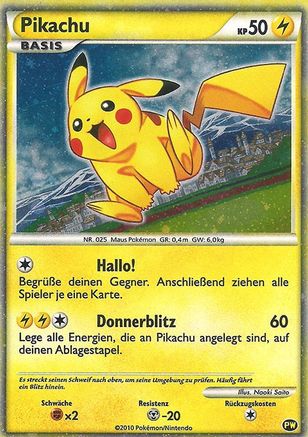 Pikachu (German) (0PW/null) - Holofoil Pikachu World Collection Promos - Promo