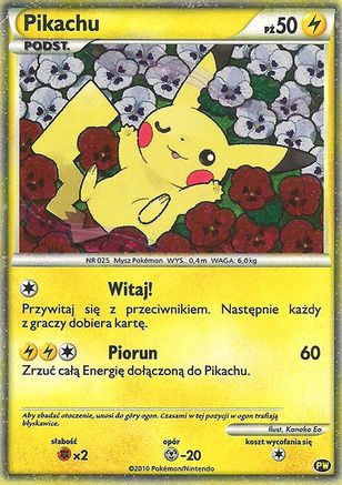 Pikachu (Polish) (0PW/null) - Holofoil Pikachu World Collection Promos - Promo