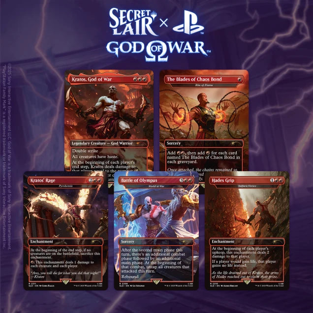 Secret Lair x Playstation: God of War - Greek (Non-foil)