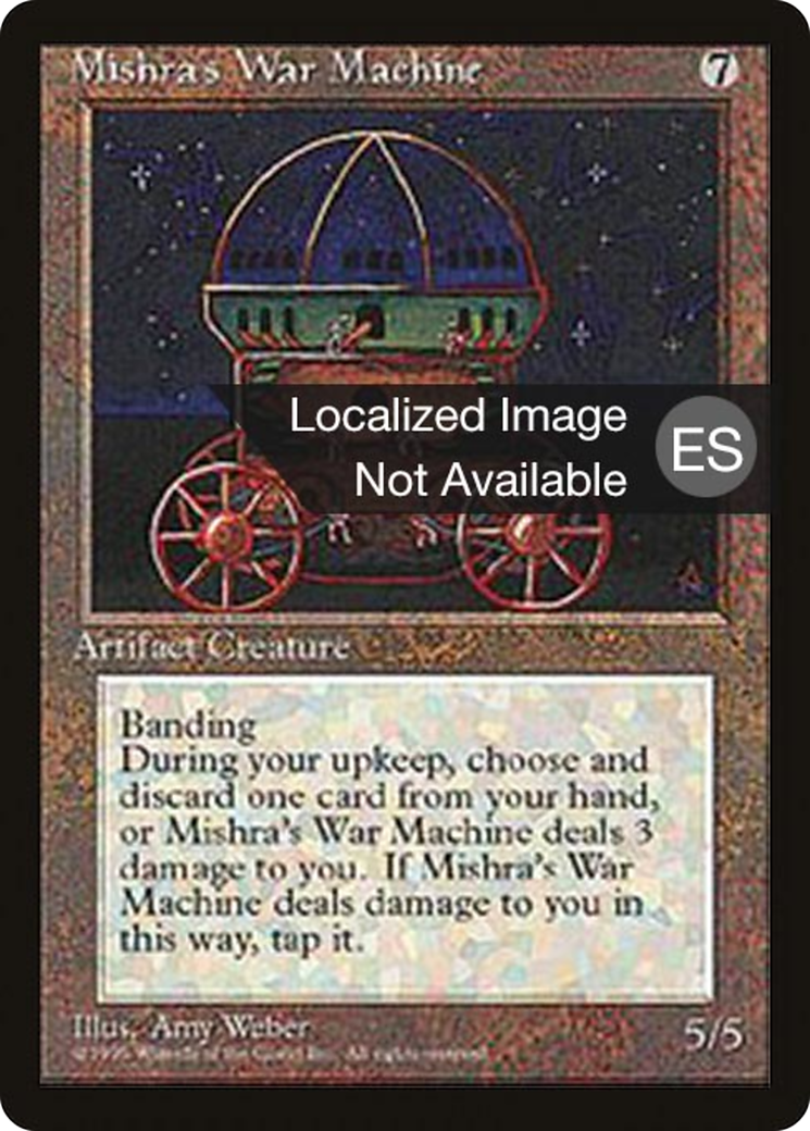 Mishra's War Machine [Fourth Edition (Foreign Black Border)]
