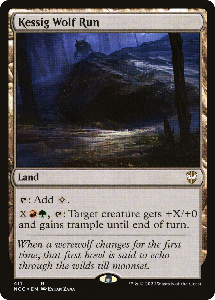 Kessig Wolf Run [Streets of New Capenna Commander]