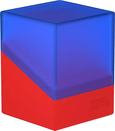 Ultimate Guard Boulder Deck Box - Synergy Blue/Red (100+)