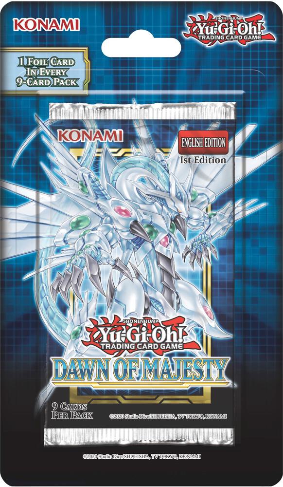 Yu-Gi-Oh! Dawn of Majesty - Blister Booster Pack (1st Edition)