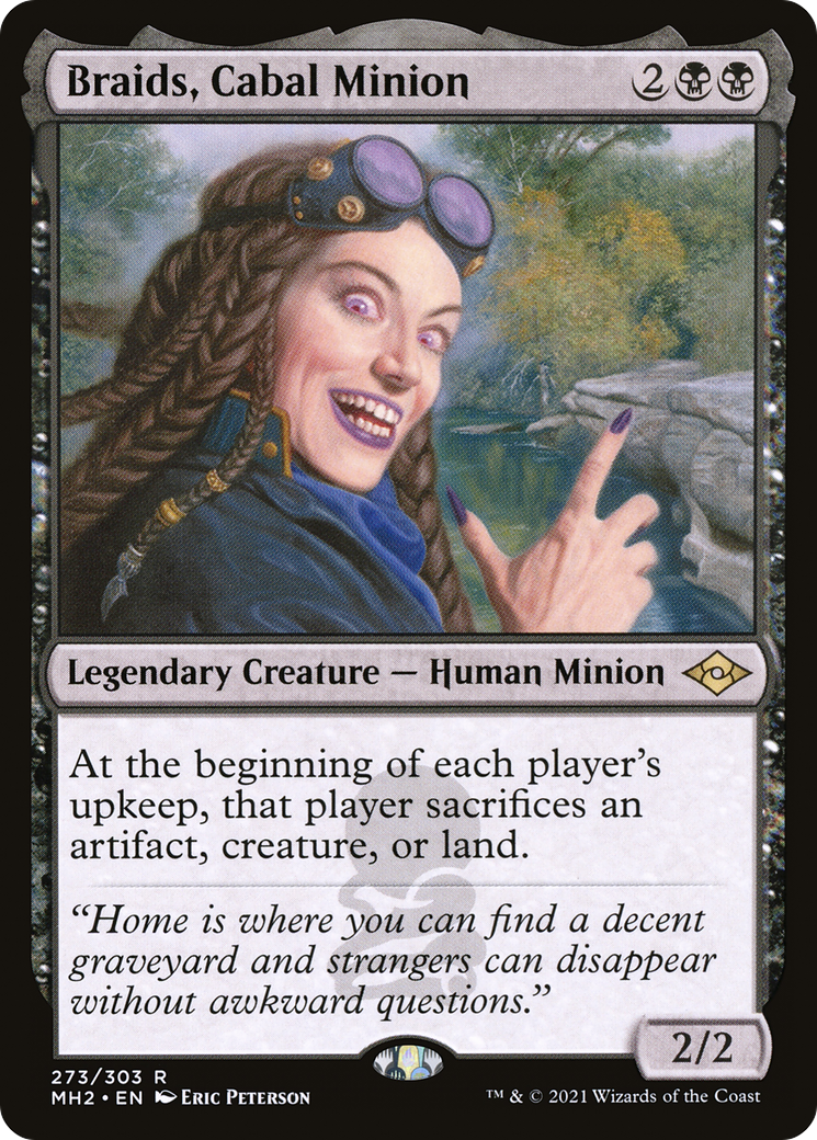 Braids, Cabal Minion [Modern Horizons 2]