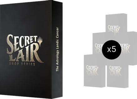 Secret Lair Drop: Astrology Lands (Cancer) Bundle - Non-Foil Edition