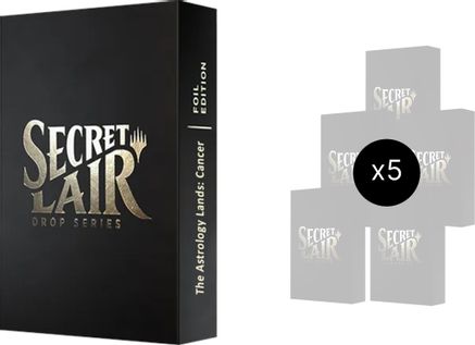 Secret Lair Drop: Astrology Lands (Cancer) Bundle - Traditional Foil Edition