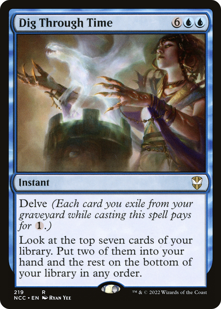 Dig Through Time [Streets of New Capenna Commander]