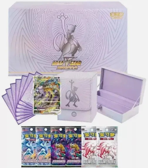 Pokemon TCG: 2024 V Star Mewtwo Set (Simplified Chinese)