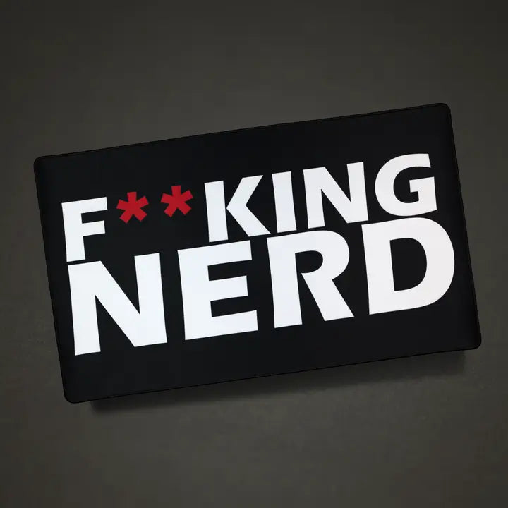 1985 Games Playmat: F**king Nerd