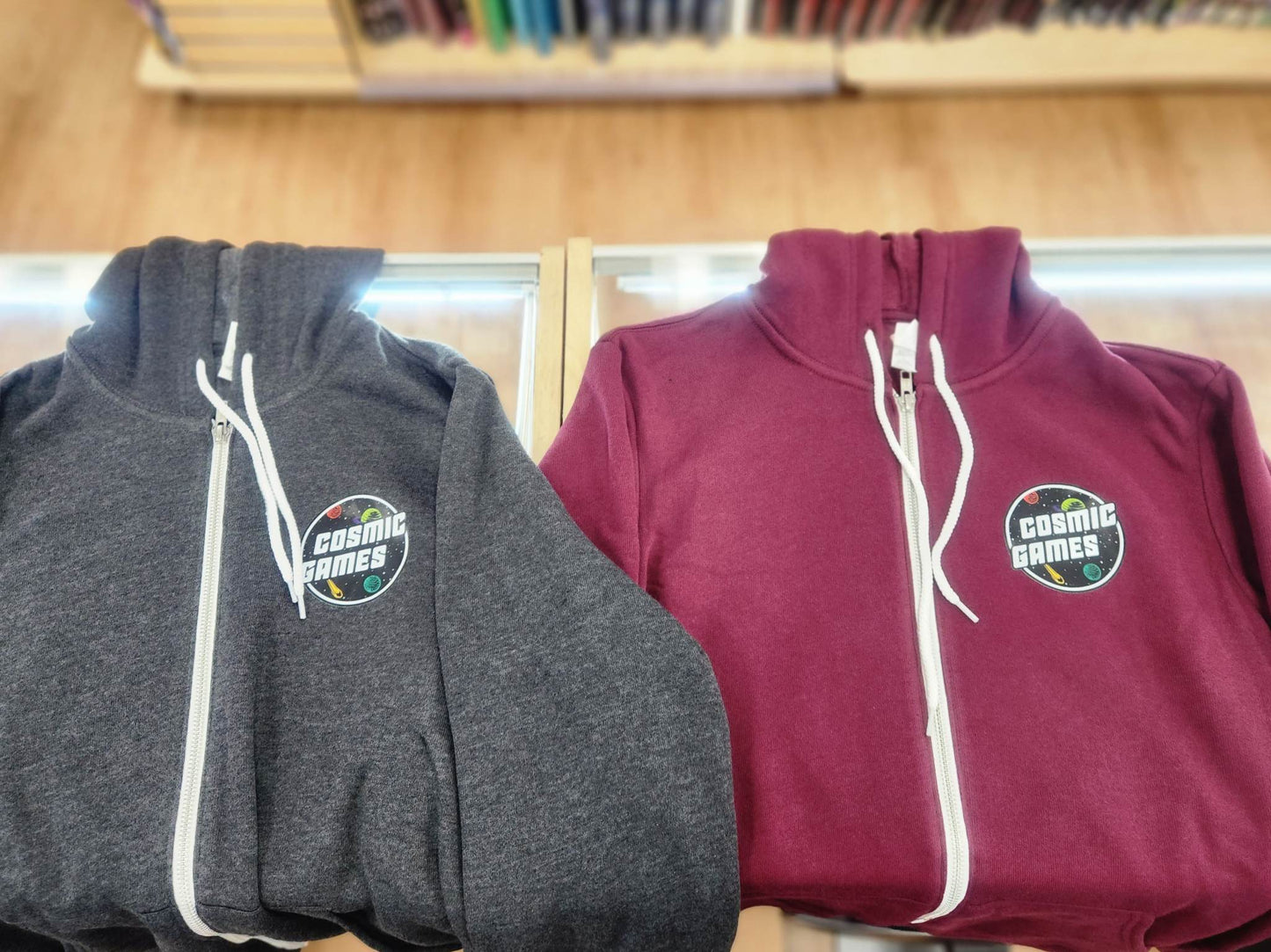Cosmic Games Zip-Up Hooded Sweatshirt