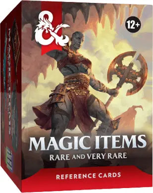 D&D Reference Cards: Magic Items Rare & Very Rare