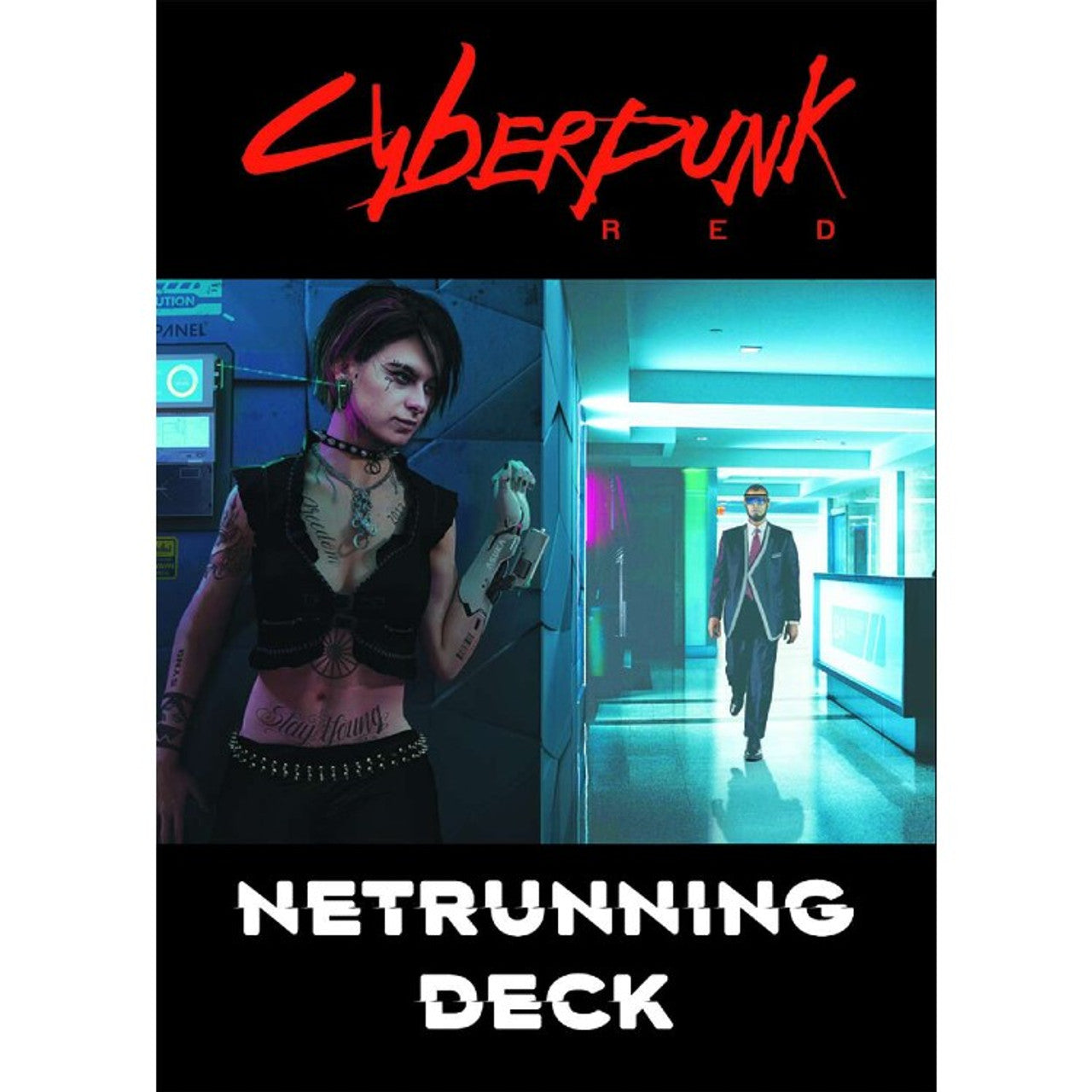 Cyberpunk Red RPG: Netrunning Deck
