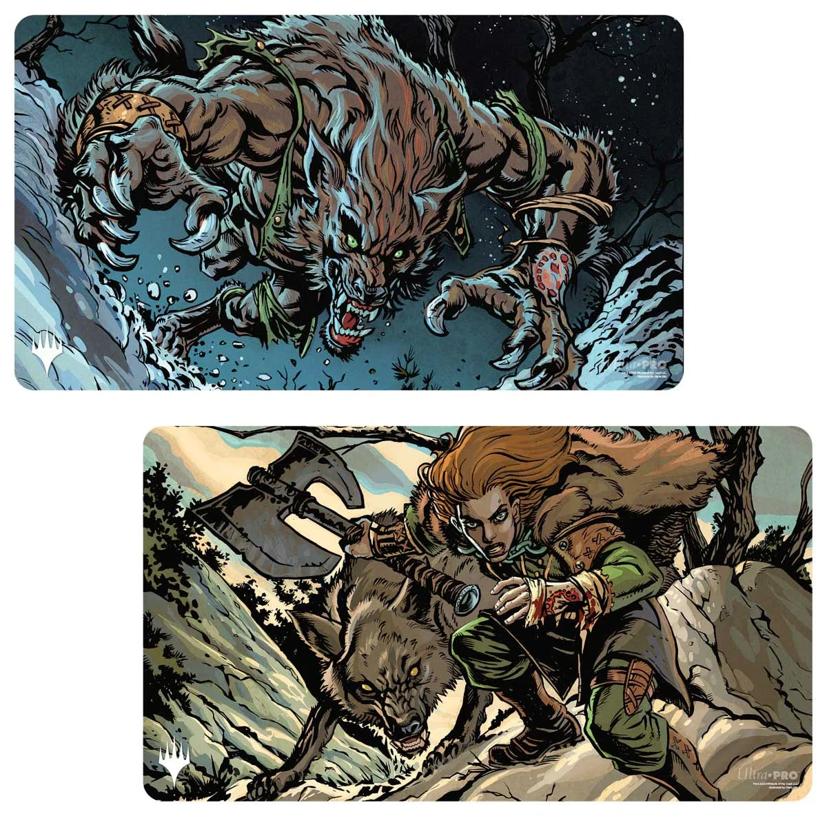 Ultra PRO Double Sided Playmat: Huntmaster of the Fells / Ravager of the Fells