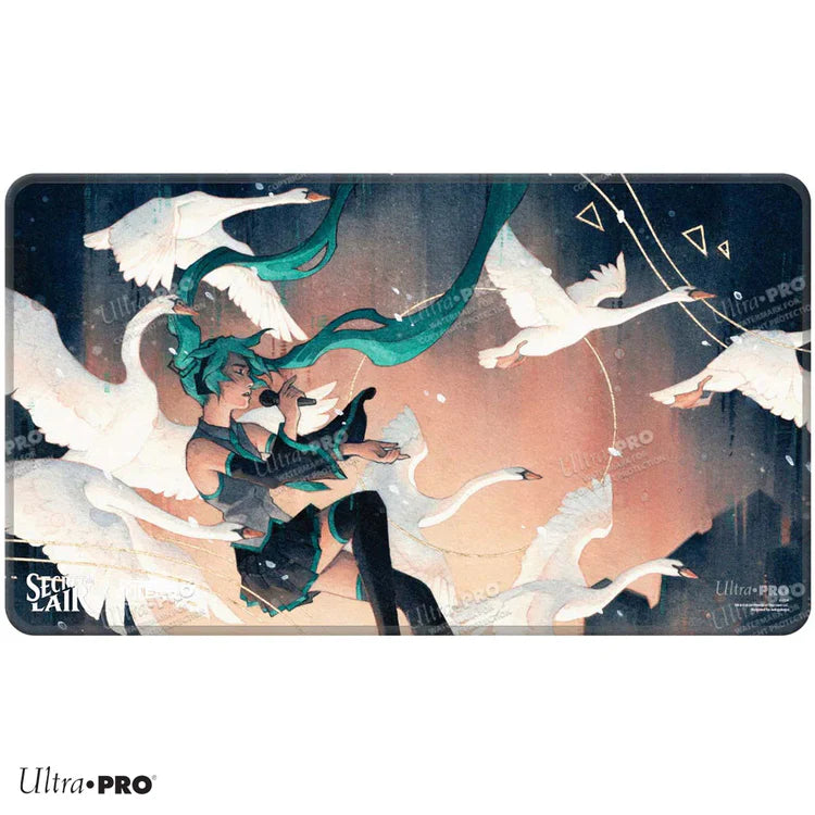 Ultra PRO Stitched Playmat: Hatsune Miku - Winter (Swan Song)