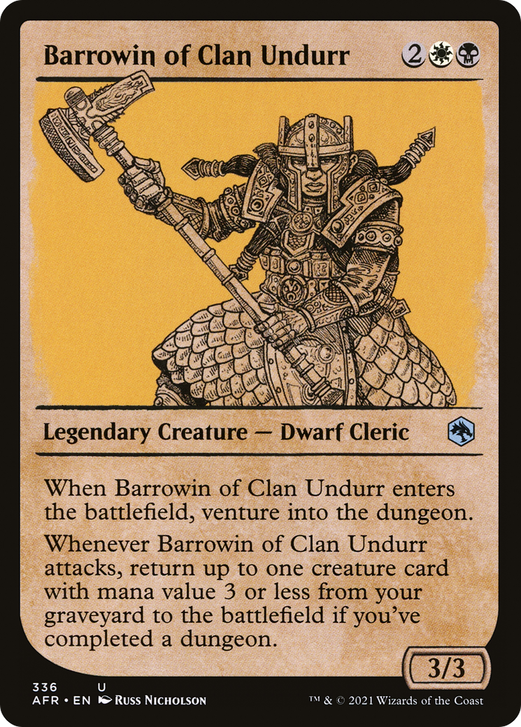 Barrowin of Clan Undurr (Showcase) [Dungeons & Dragons: Adventures in the Forgotten Realms]