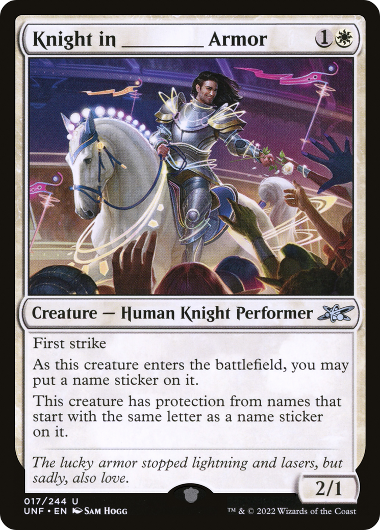 Knight in _____ Armor [Unfinity]